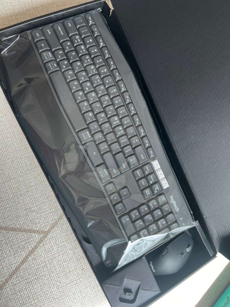 로지텍 블루투스 키보드(K850+키보드M720조합)