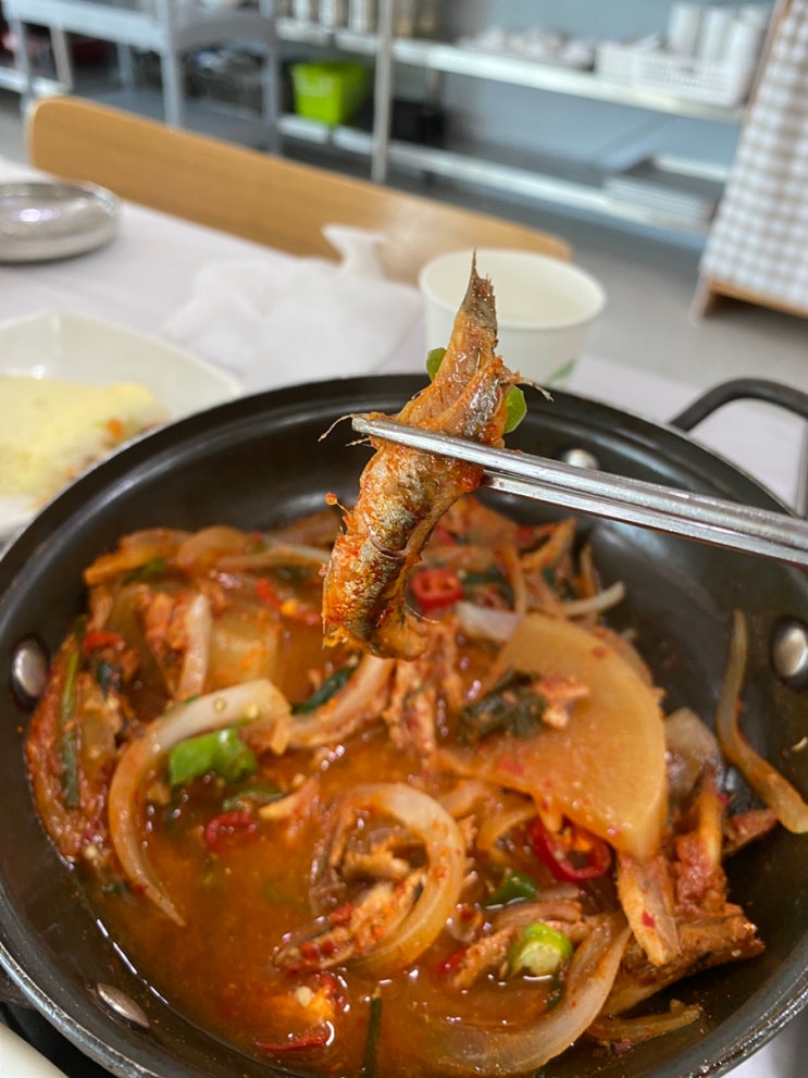  남해 멸치쌈밥 생선구이 맛집 추천 남해 애견동반식당 풍운정