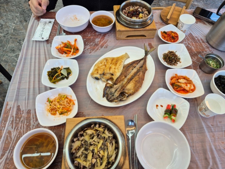  태안맛집 안흥항 행복한 아침-전복밥과 생선구이, 따뜻하고 정성스러운 밥 한끼가 필요할 때