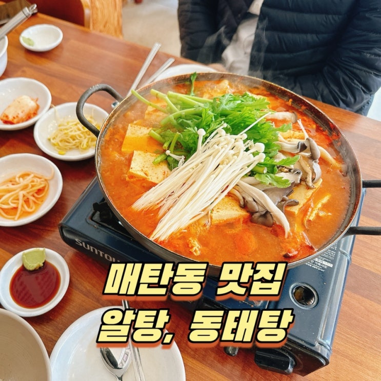  매탄동 맛집 동태랑낙지랑, 수원 푸짐한 동태탕 맛집