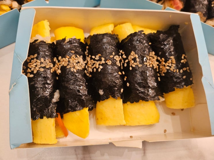  [전남_여수] 김밥 러버의 여수 김밥 맛집 바다 김밥 후기 (내돈내산)