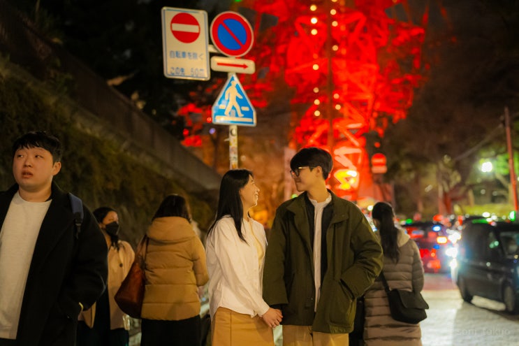 도쿄타워의 야경을 가득담은 일본 도쿄 스냅사진 내돈내산 후기