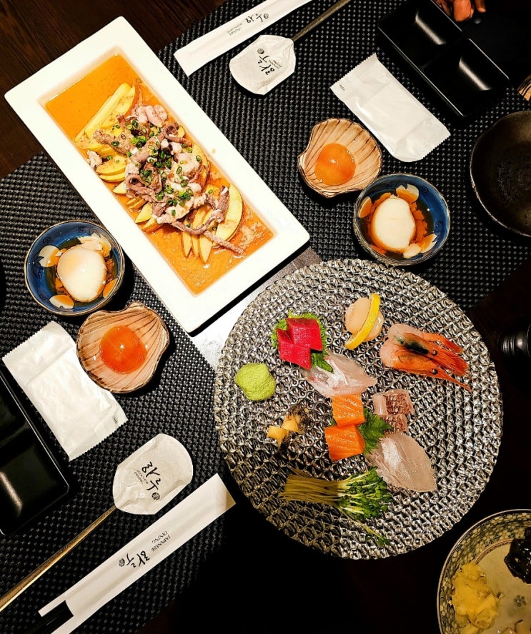삼성동오마카세 하루 룸식당 모듬회부터 편백찜까지 삼성동오마카세 하루 룸식당 모듬회부터 편백찜까지