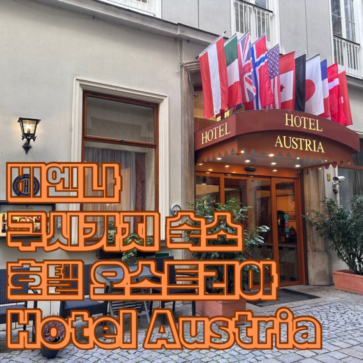  비엔나 빈 시내 중심가 숙소 호텔 오스타리아 Hotel Austria 이코노미 트윈룸 훌륭했던 조식