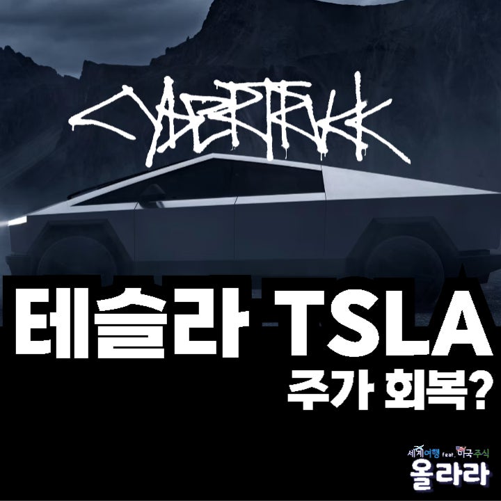  테슬라 FSD 주가 차트 호재