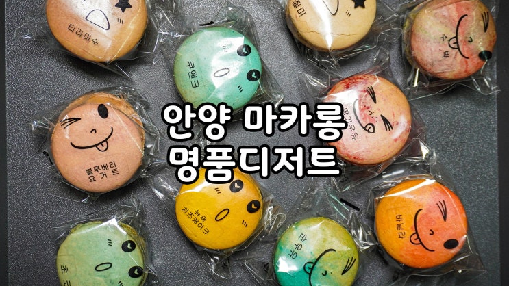  숨은 안양 마카롱 맛집 명품디저트