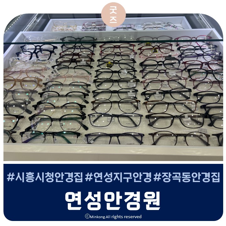  시흥 장곡동 안경집 연성안경원에서 시력검사부터 안경구입까지 원킬