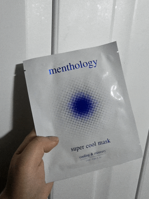  [마스크팩] 수분 마스크팩 쿨링 효과 피부 열감 내리기 피부 진정에는 멘톨로지 슈퍼쿨 쿨링 마스크팩 추천