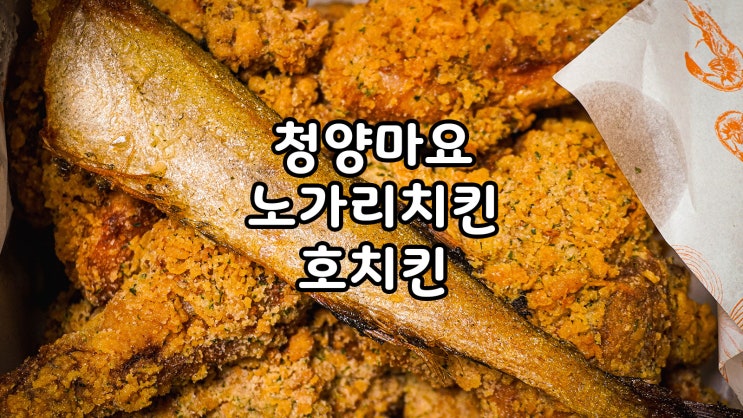치킨추천 치킨신메뉴 청양마요노가리치킨 호치킨
