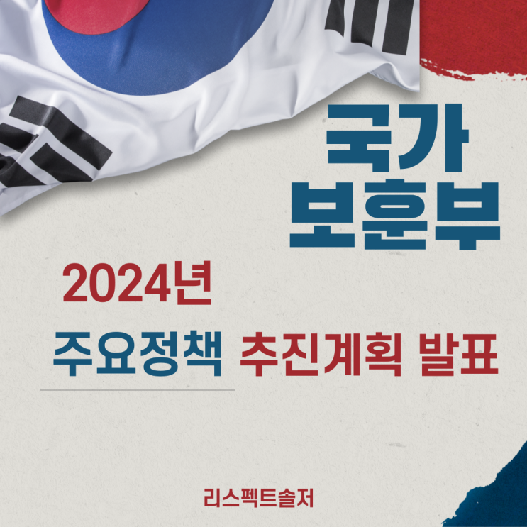  "2024년, 국가보훈 정책의 새로운 발걸음: 영웅 예우부터  현역 군 복무에 대한 보상 강화"