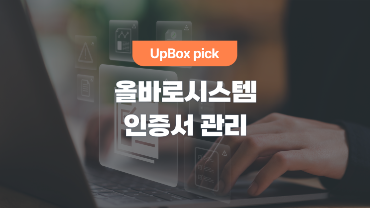  올바로 시스템, 인증서가 사라졌거나 저장이 되지 않는다면?