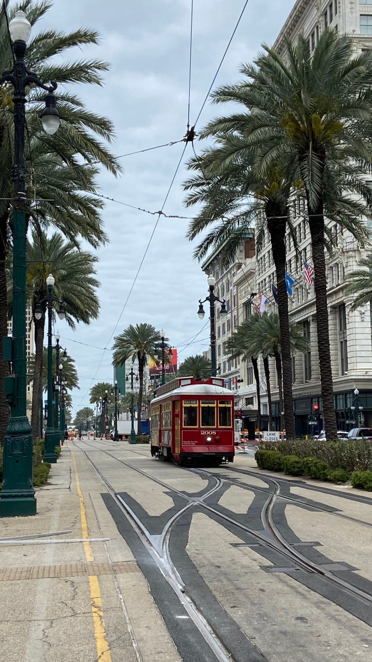  [New Orleans] 뉴올리언스 여행 시내 교통편 재지 패스 Jazzy Pass (스트릿카(트램) Street car, 페리 Perry,타기, Le Pass 어플 이용법)
