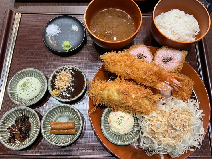  더현대서울 맛집 찐으로 맛있는 돈가스 정돈