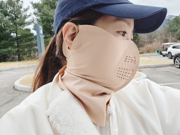 골프마스크 해외골프 준비물 모델로 자외선차단마스크 골프마스크 해외골프 준비물 모델로 자외선차단마스크
