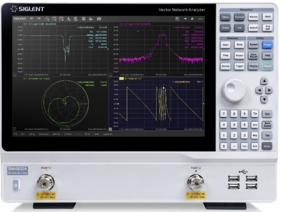 SIGLENT, 시글런트, 벡터네트워크분석기, 9KHz~26.5GHz, SNA5002A, SNA5004A, SNA5012A, SNA5014A, SNA5022A, SNA5032A
