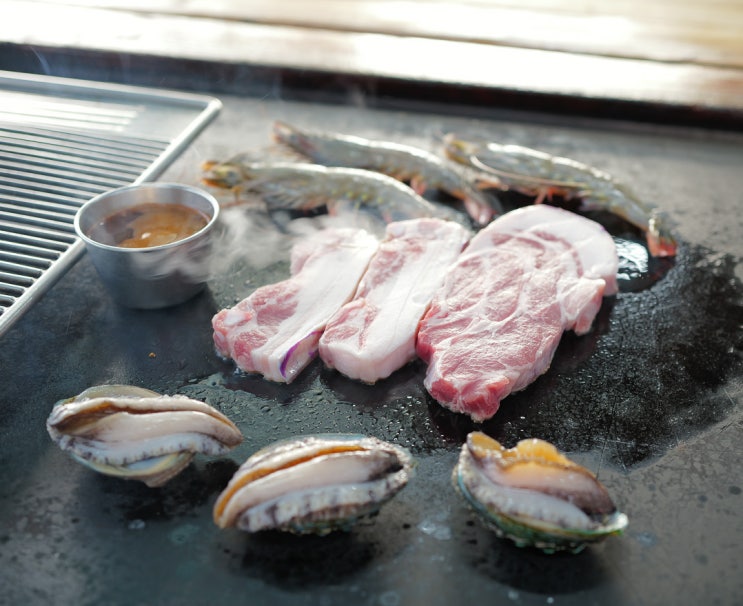  제주도 한길정 | 캠핑 분위기의 서귀포 흑돼지 맛집