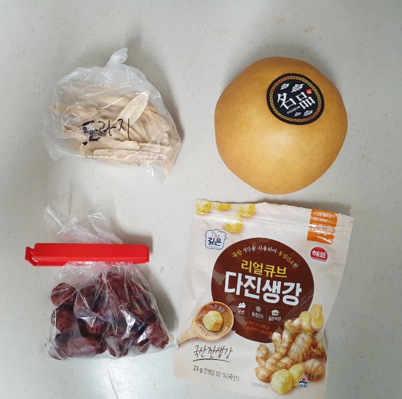 오쿠 중탕기 사용법과 목감기에 좋은 배숙 만들기