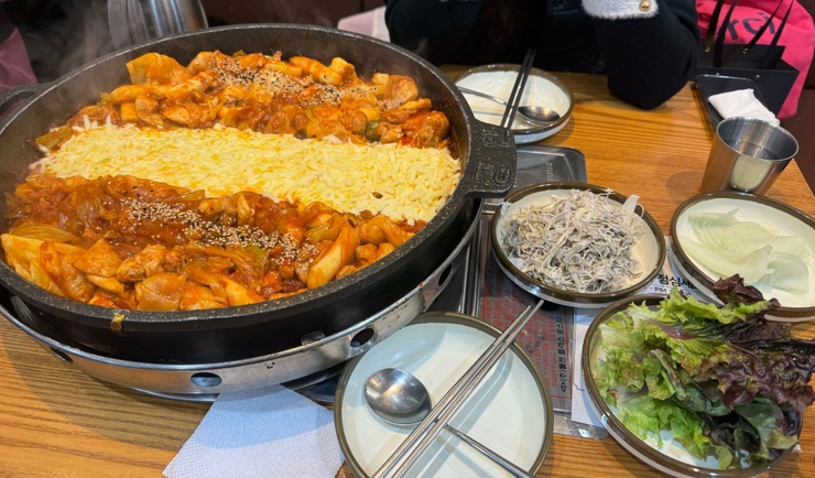  합정동 밥집 장인닭갈비 홍대 배든든 꿀맛 저녁 맛집