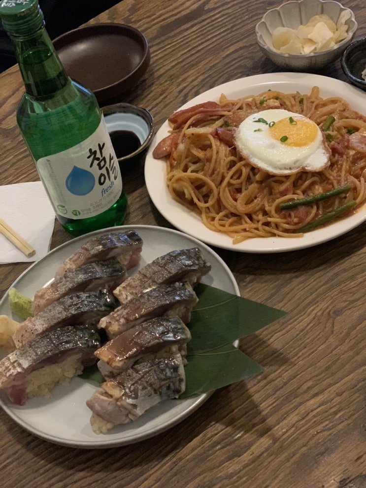  [술집추천] 신불당 술집 와사바리 : 천안 불당동 술집 / 불당동 이자카야 (ft. 고등어봉초밥 )