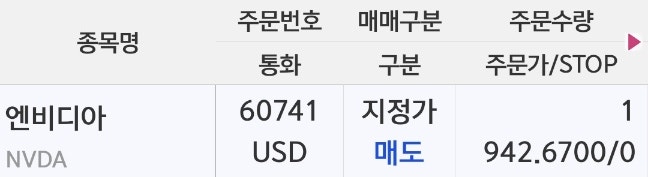 엔비디아&해외 소수점 주식 매도하기, 재매수하는 날을 기약하며.. 엔비디아&해외 소수점 주식 매도하기, 재매수하는 날을 기약하며..