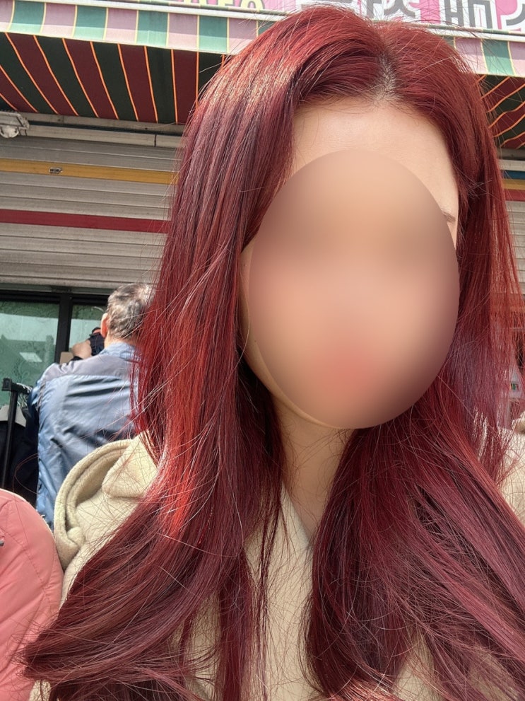  연신내 미용실 탈색 레드염색 기분 전환 성공 토니앤가이