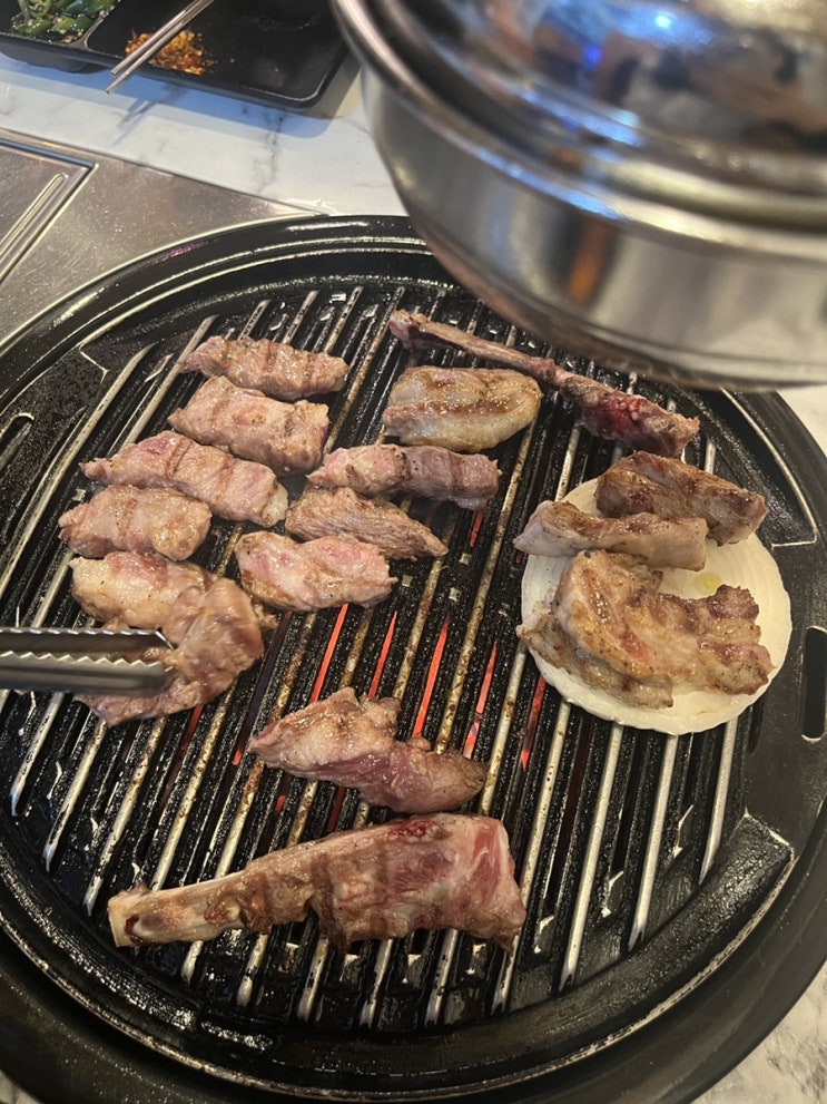 왕십리 맛집 추천: 왕십리 양갈비 양삼겹 맛집 길상참숯양갈비