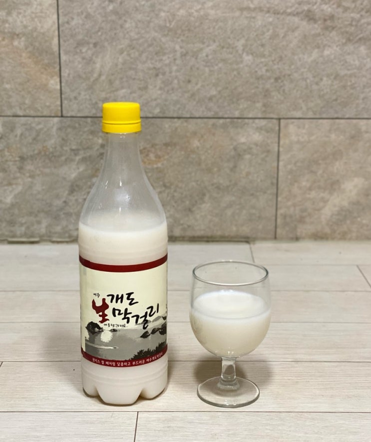  밀키스 같은 여수 지역막걸리, 개도도가 개도막걸리 후기