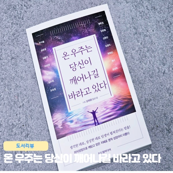  온 우주는 당신이 깨어나길 바라고 있다_두드림 미디어 도서 리뷰
