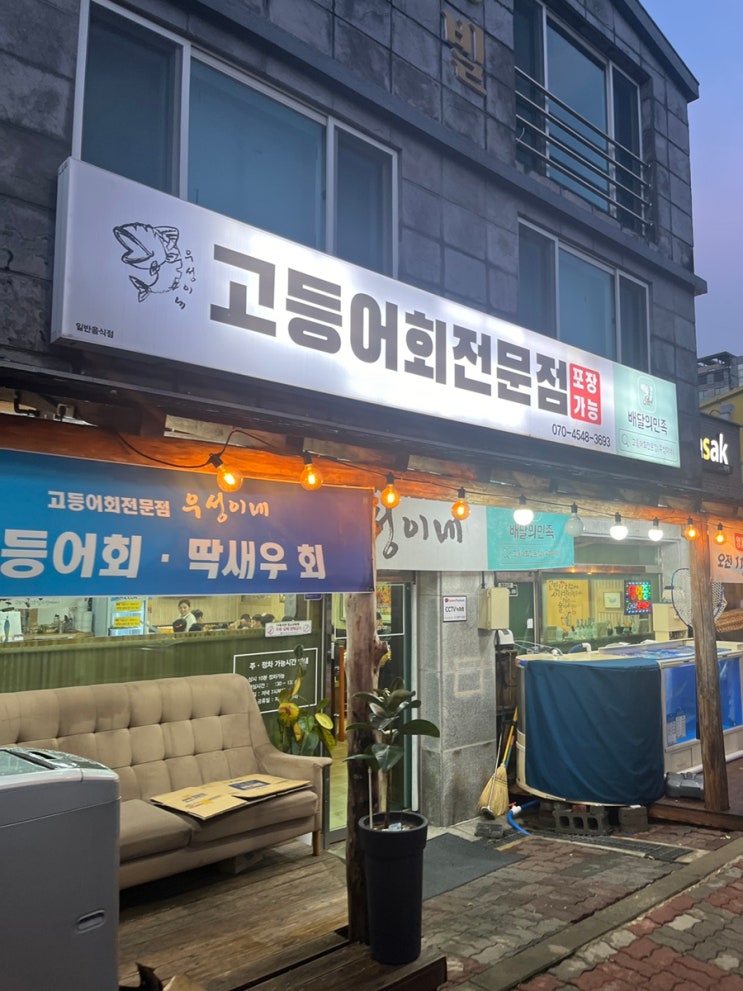  [서귀포맛집/서귀포고등어회]고등어회전문점 우성이네