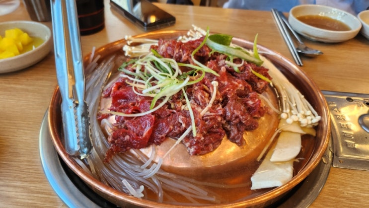  백년불고기물갈비 신림점 : 불고기 물갈비