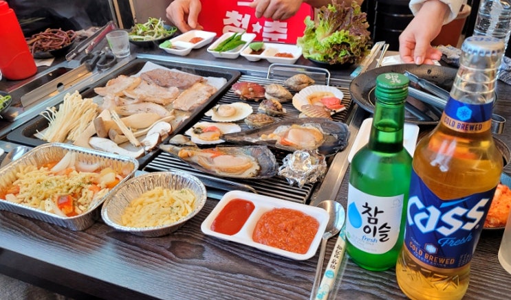 [경남 양산] 시간제한없는 무한리필집 "양산조개창고"️