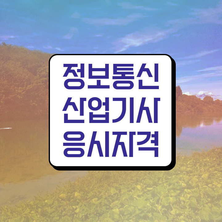  정보통신산업기사 취업  정보통신산업기사 자격증 취득  살펴보아요