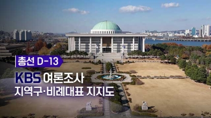지역구는 민주당 40%·<b>국민의힘</b> 33%…비례 <b>조국혁신당</b> 22%
