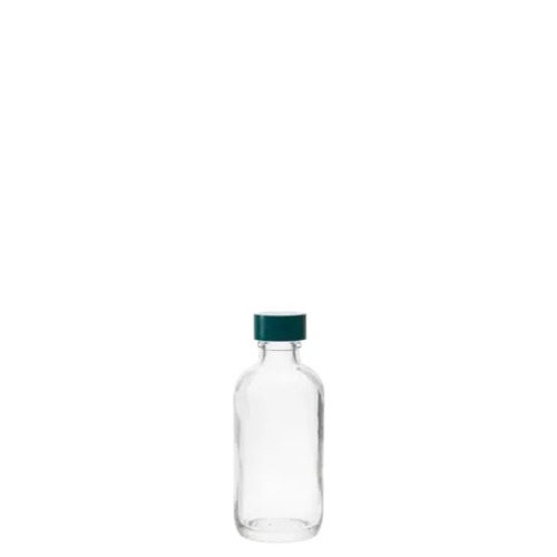  [유리초자] 60 ml 투명 보스턴 라운드 병 60 ml Clear Boston Round Bottle