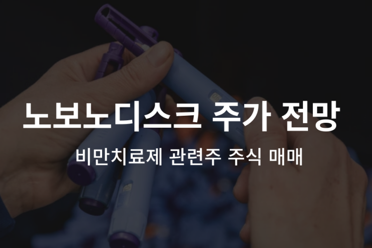  노보노디스크(NVO) 주가 비만치료제 관련주 실적 분석해 보겠습니다.