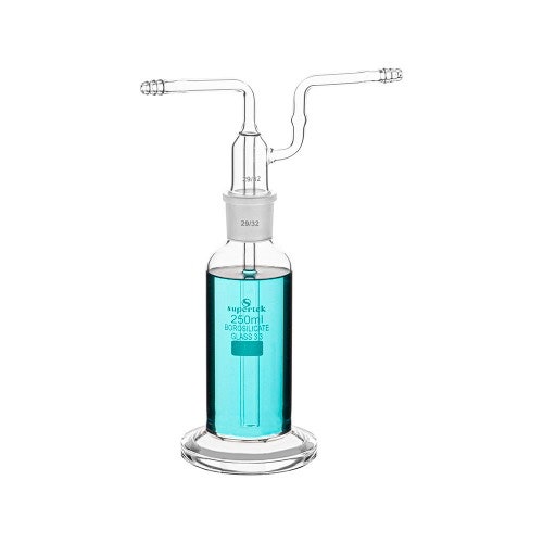  [유리초자] 가스 세척병 (드레쉘) Gas Washing Bottle (Dreschel's)