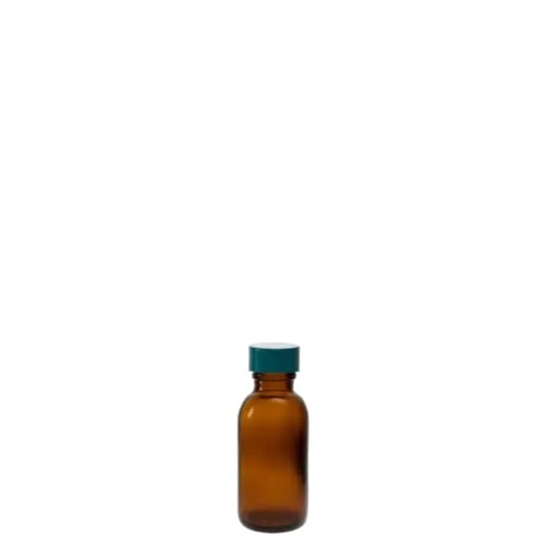  [유리초자] 30 ml 엠버 보스턴 라운드 병 30 ml Amber Boston Round Bottle