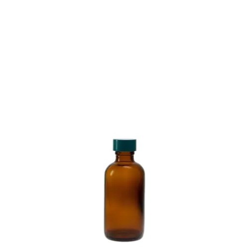  [유리초자] 60 ml 엠버 보스턴 라운드 병 60 ml Amber Boston Round Bottle