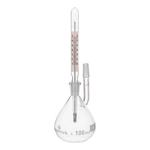  [유리초자] 온도계 부착 비중병 Pyknometer with Ground-in Thermometer