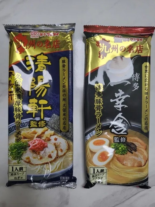  일본에서 사온 막대라면 봉라면 끓여 먹기