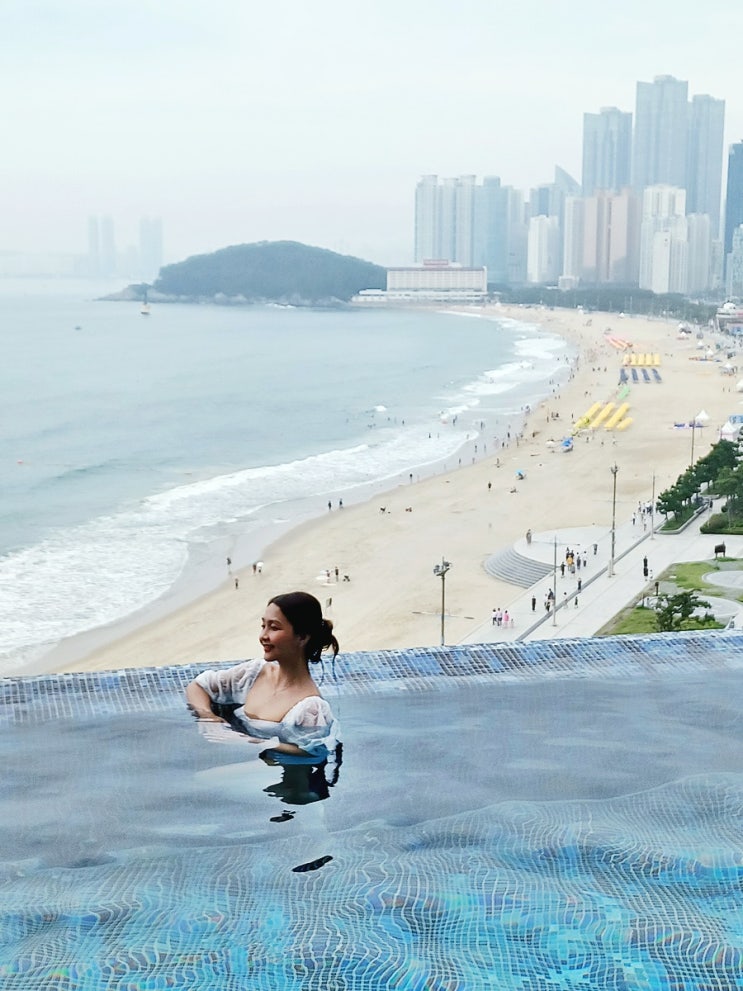 부산 시그니엘 호텔 수영장 시설 후기