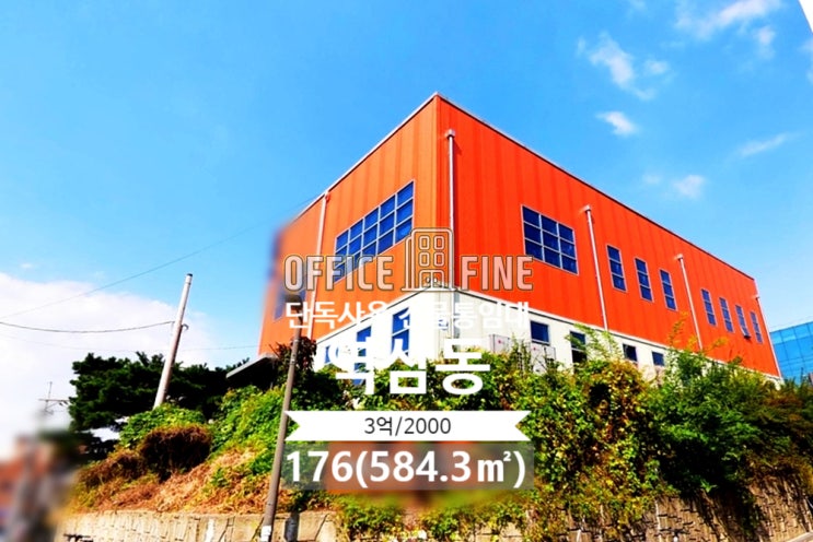  [강남구 사옥] 강남 신논현역 10분 역삼동 176(584.3) 가성비 좋은 단독사옥 건물 통임대 [역삼동 사옥]