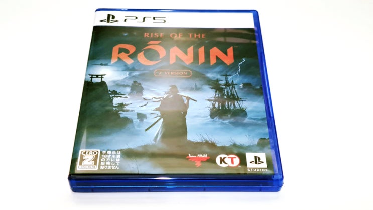 택배에서 험한 게임이 나왔다 PS5 Rise of Ronin 라이즈 오브 로닝