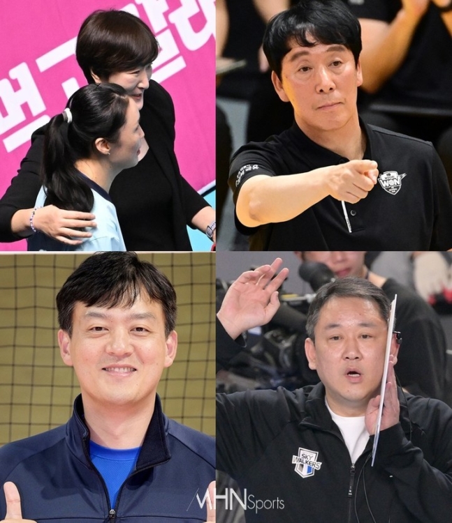 다음 시즌엔 배구판도 <b>감독</b> 물갈이 바람이...