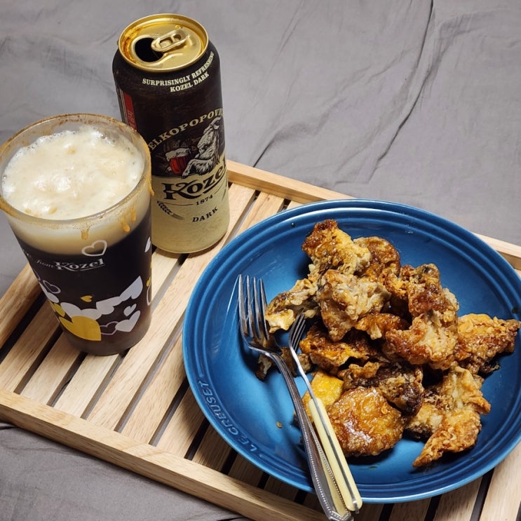  선운지구맛집 홍가네시장통닭 황룡강친수공원 피크닉 후기