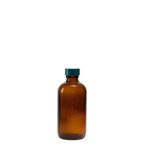  [유리초자] 120 ml 엠버 보스턴 라운드 병 120 ml Amber Boston Round Bottle