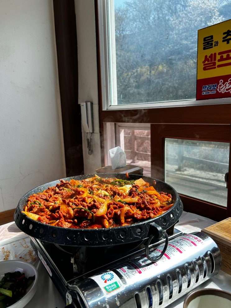  울산 작천정 오리불고기 / 반석촌 / 계곡 방갈로 오리불고기 / 울산 오리불고기