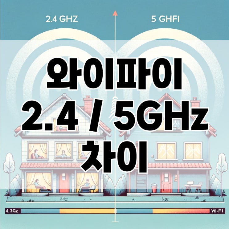  2.4GHz와 5GHz 중 어떤 걸 선택해야 할까? 주파수 비교 및 추천