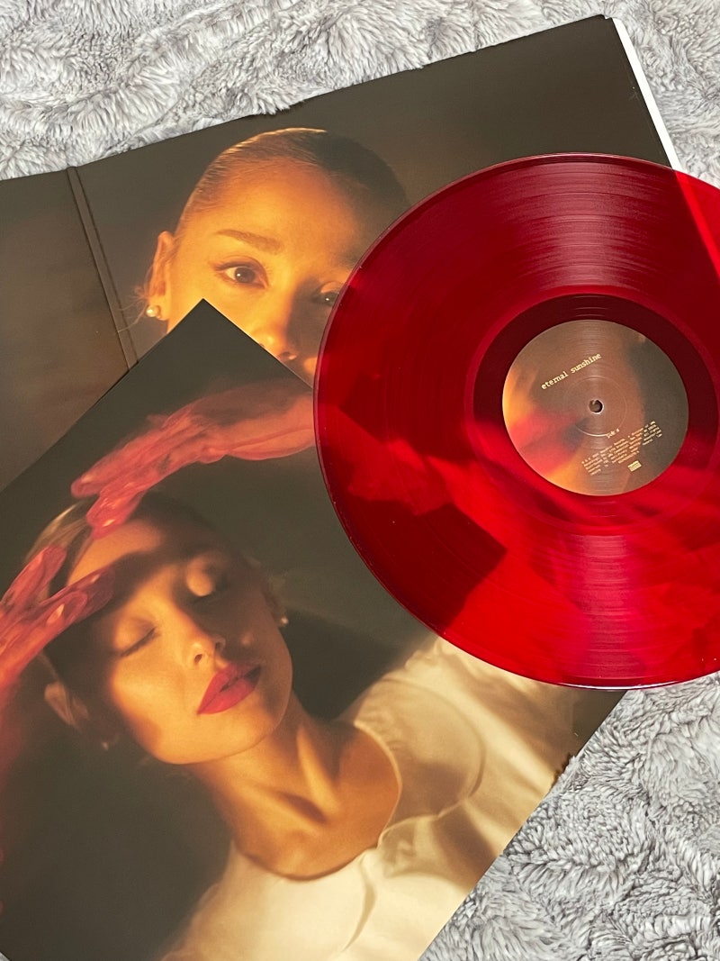Ariana Grande 아리아나 그란데 정규 7집 LP 루비레드❤️ YES24 입고 알림 구매 성공....
