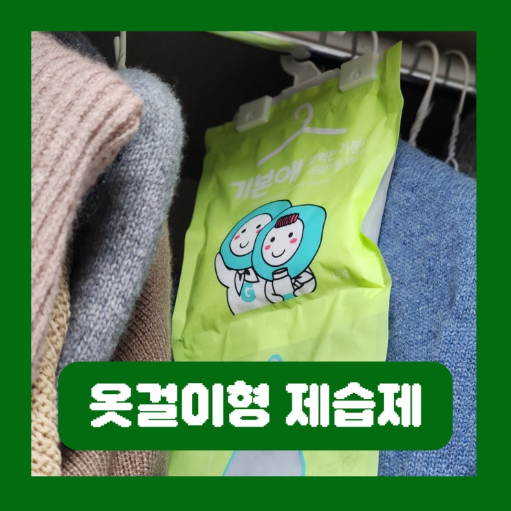 장마철 옷장 화장실 습기 제거 기본에 옷걸이형 제습제